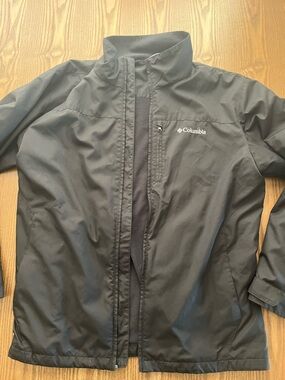 Columbia Black Outdoor Shell Jacket